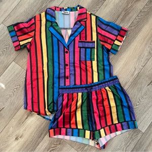 Show Me Your Mumu Striped PJ Set